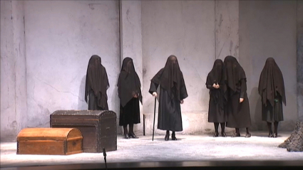 Escenificación de Bernarda Alba en Cáceres