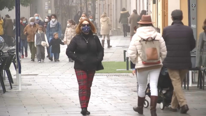 Extremeños paseando durante este invierno