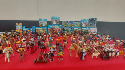 Colección de Playmóbil en la Feria de Coleccionismo