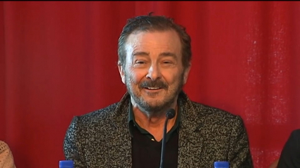 El actor Juan Diego, en la 21ª Edición de los Premios San Pancracio de Cáceres en 2014