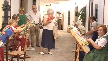 Mercado artesanal en Valencia de Alcántara