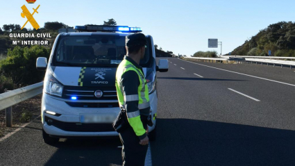 Guardia Civil en un control