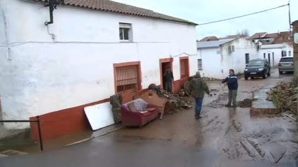 Inundaciones en La Roca de la Sierra