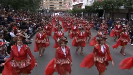 Desfile de comparsas del carnaval de Badajoz 2023