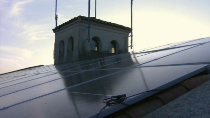 Paneles solares en Cedillo