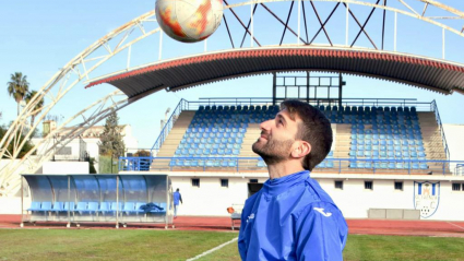 Emilio Tienza en el Municipal de Olivenza