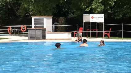 Piscina del Parque del Príncipe en Cáceres