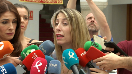 María Guardiola, hoy en la Asamblea