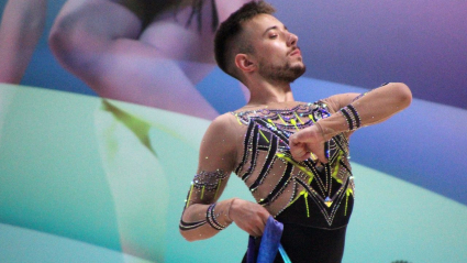 Alberto Lallave en su última competición