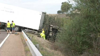 Accidente en la N-430