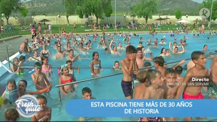 piscina de Arroyuo de San Serván