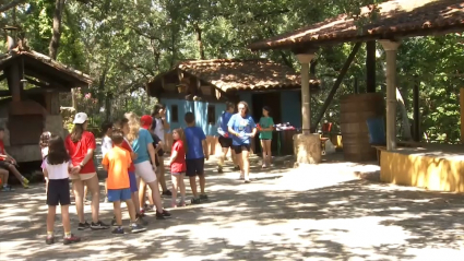 Campamento en Pasarón de la Vera