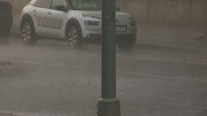 La lluvia está cambiando