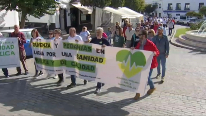 Protesta en Olivenza