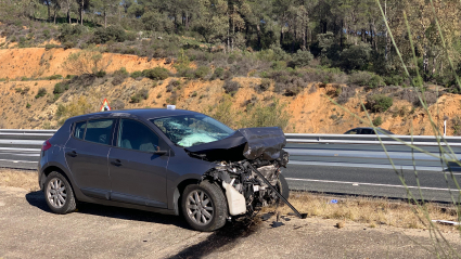 Accidente en la A-66