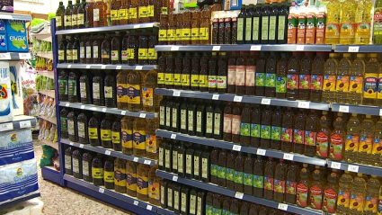 Venta de aceite en supermercados