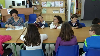 Aula de clase de Tercero de primaria