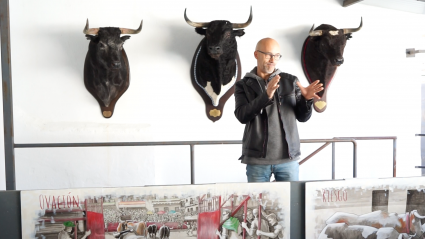 Jesus Eduardo Guitierrez, Moraleja, Encierros toros, Sanbuenaventura, San Buenaventura, Tierra de Toros, Juan Bazaga, Canal Extremadura