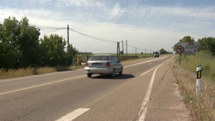 Carretera de Badajoz a Olivenza