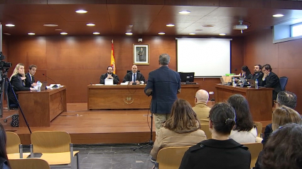 Juicio simulado en Cáceres