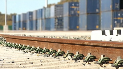 Transporte de contenedores por ferrocarril