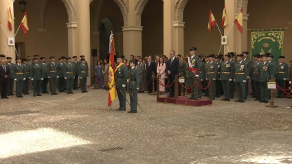 Acto en Badajoz por los 180 años de la Guardia Civil