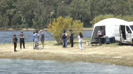 Búsqueda en el embalse de Valdecañas