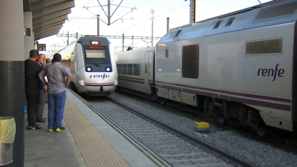 Restablecido el servicio de trenes en Extremadura