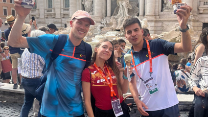 Jorge González, Laura Luengo y Yago Rojo