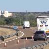 Obras en la A-5 a la altura de Badajoz