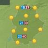 Mapa de previsión del 7 de agosto