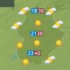 Mapa de previsión del 19 de agosto