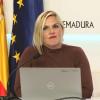 Elena Manzano, consejera de Hacienda de la Junta de Extremadura