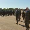 Parte desde Badajoz un segundo contingente de la Brigada Extremadura XI con destino a Valencia