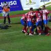 Los jugadores del Don Benito celebran su golazo ante el Andorra