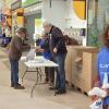 Gran recogida de alimentos en Cáceres