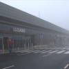 Niebla en el aeropuerto de Badajoz