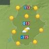 Mapa de previsión del sábado 28 de diciembre