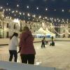 Pista de patinaje de hielo en Cáceres