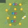 Mapa de previsión del jueves 16 de enero