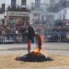 Cáceres comienza su carnaval con la Fiesta de Las Lavanderas y la quema del Pelele en la Plaza Mayor