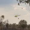 Desactivado el nivel 1 de peligrosidad en el incendio forestal de Madrigalejo 