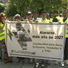 Protesta en Badajoz