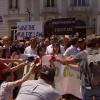 Protesta de jueces y fiscales