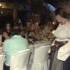 Cena benéfica en la Plaza de San Jorge