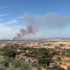 Activado el nivel 1 de peligrosidad del Plan INFOEX en el incendio forestal de Trujillo