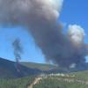 El Plan INFOEX interviene en un incendio forestal en Caminomorisco