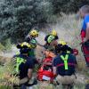 El SEPEI interviene en el rescate de una mujer en la garganta de Los Papúos, en Jerte