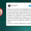 URGENTE: Evacuación en Cabezabellosa: se habilita salida segura por Villar de Plasencia