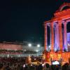 Templo de Diana durante la Noche del Patrimonio de Mérida